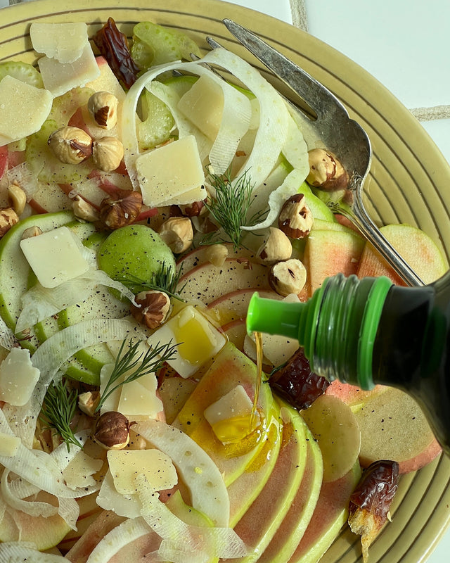 Apple Fennel Date Salad