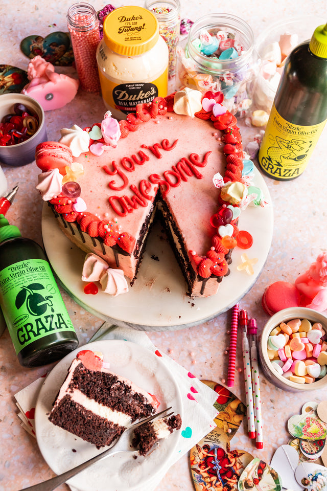 Chocolate Cake with Duke's Mayo