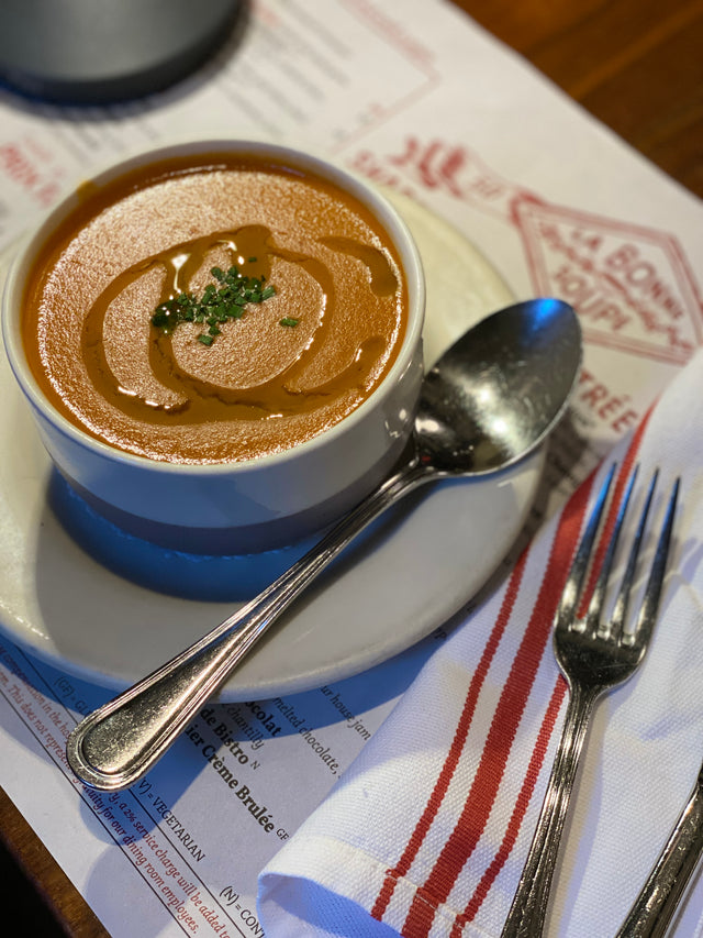 La Bonne Soupe's Creme Andalouse