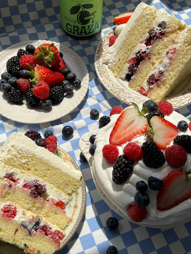 Best EVOO Berry Chantilly Cake Recipe
