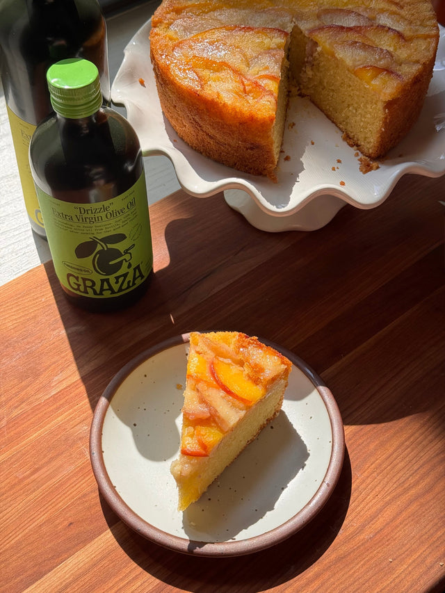 Jammy Peach Upside Cake