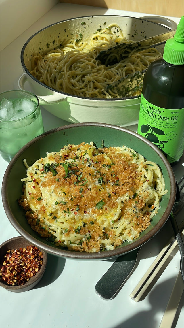 Garlic Bread Pasta