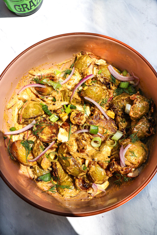 Grilled Potato Salad