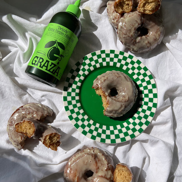 Drizzle Apple Cider Doughnuts