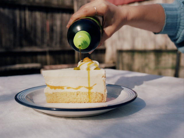 Natasha Pickowicz's Passionfruit Olive Oil Cheesecake