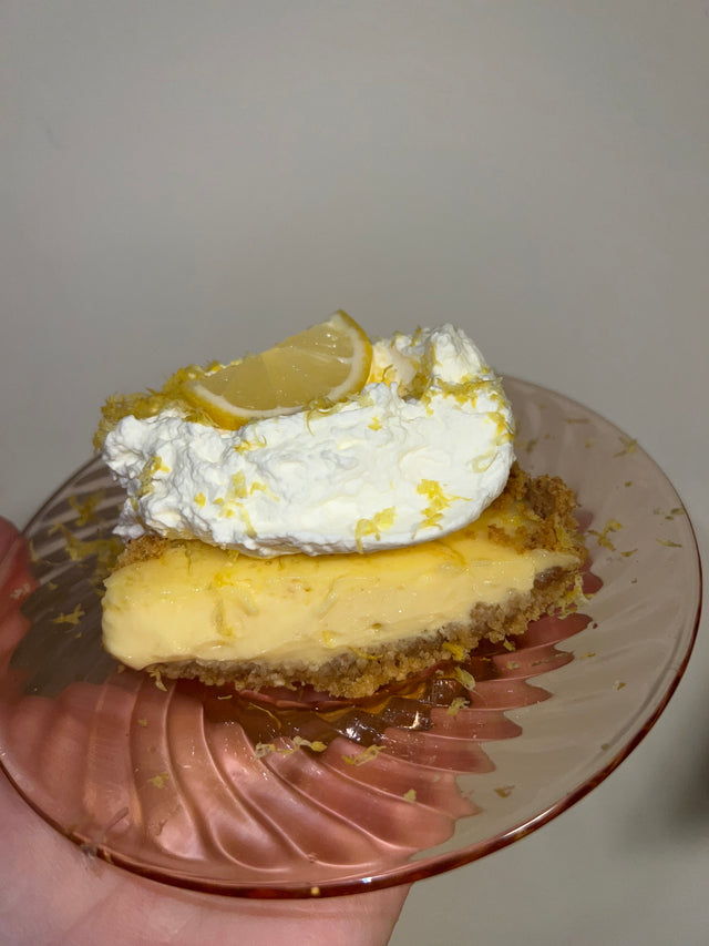 Caitlin Hubner's Salty Lemon Custard Pie