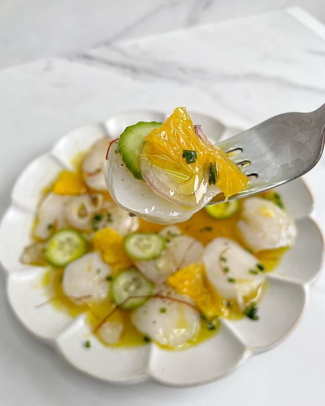 The Best Scallop Ceviche Recipe with Fish Sauce