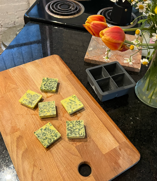 How To: Fresh Herb & Olive Oil Cooking Cubes