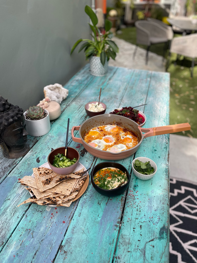 Sami Udell's Dreamy Mediterranean Breakfast Spread