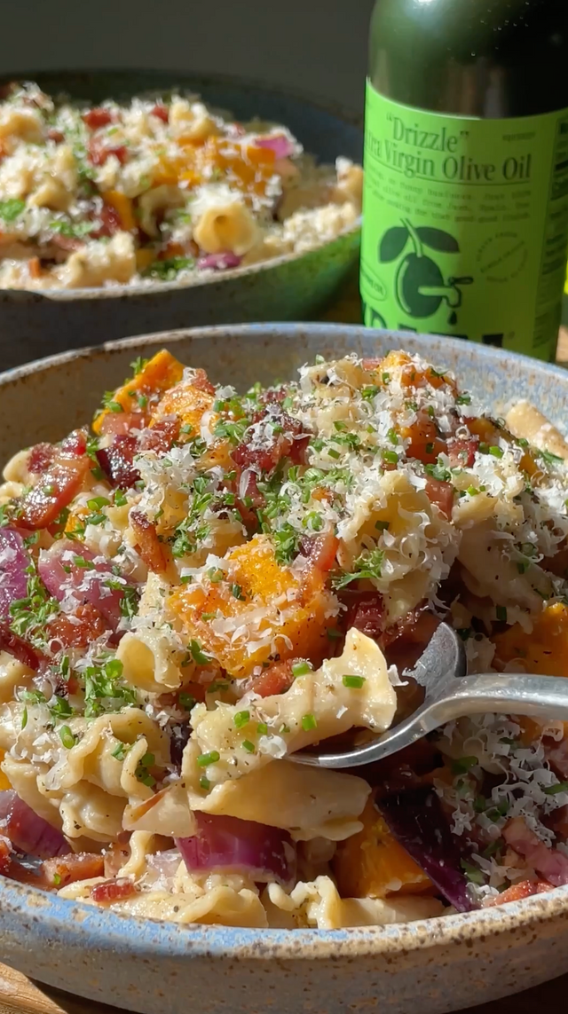 Roasted Butternut Squash Pasta