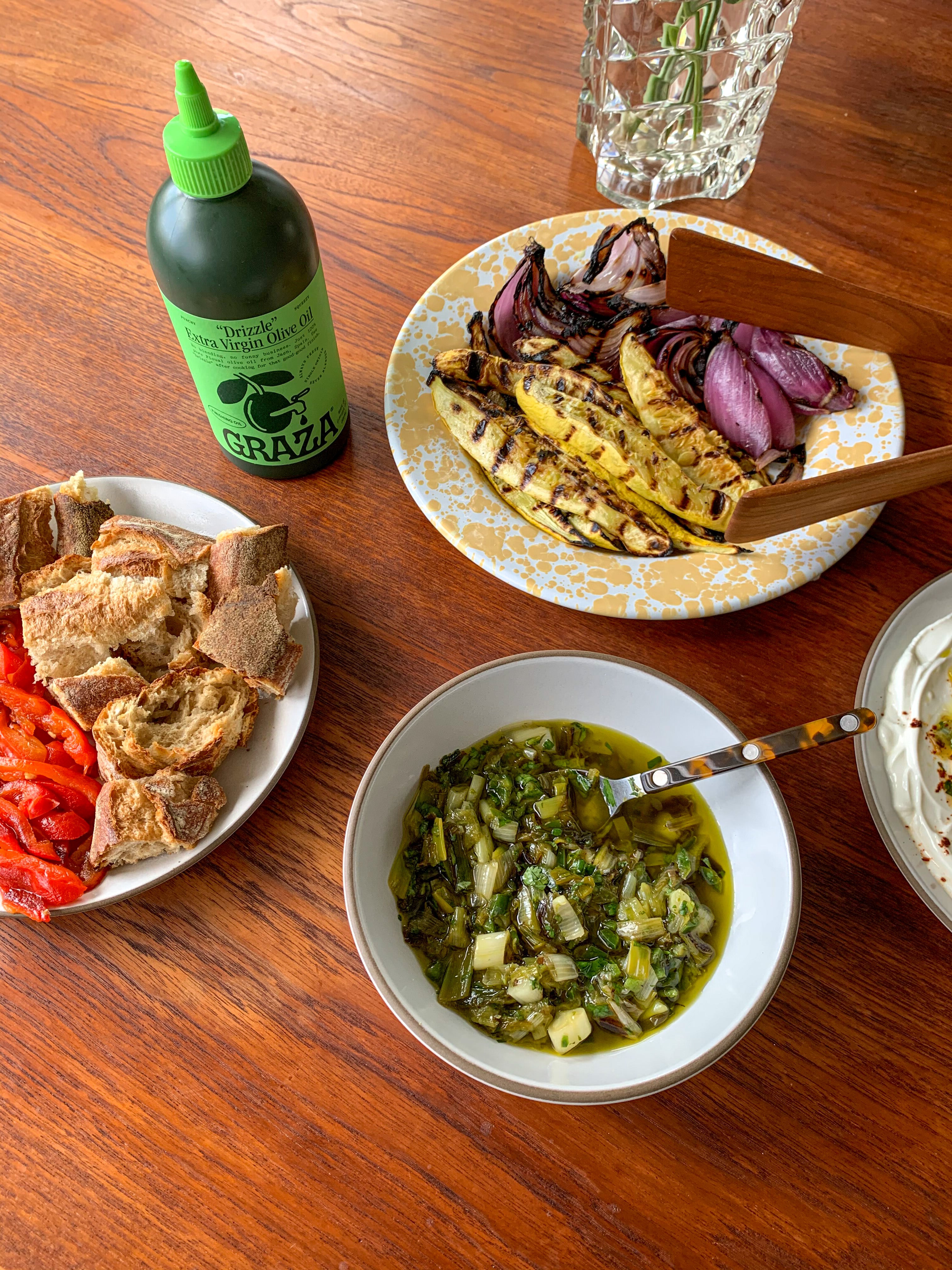 Sizzlin' Scallion Salsa Verde
