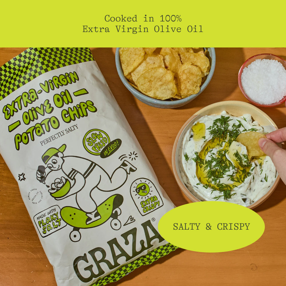 2pk Drizzle Glass and 2pk Chips Bundle