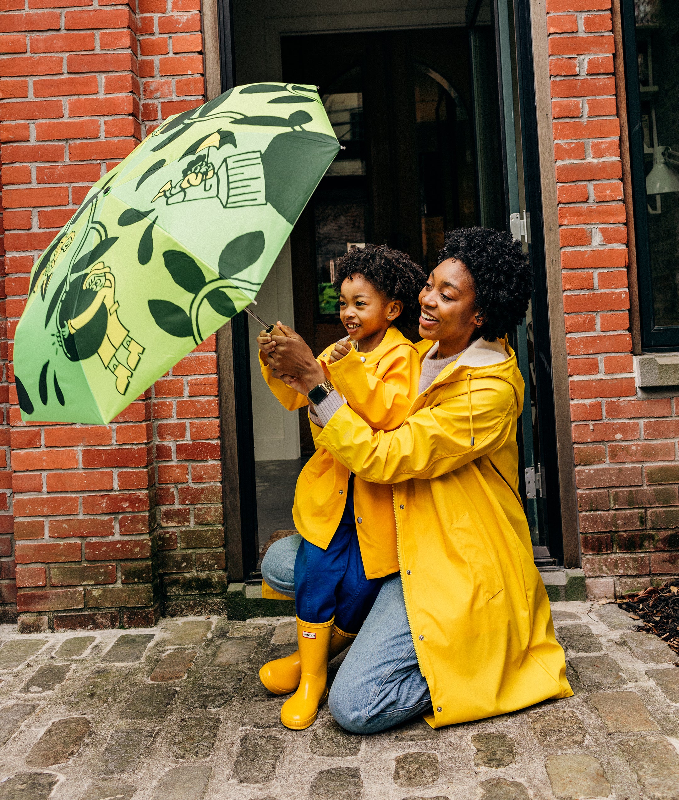 The “Drizzle Umbrizzle” | Umbrella by Graza x Original Duckhead