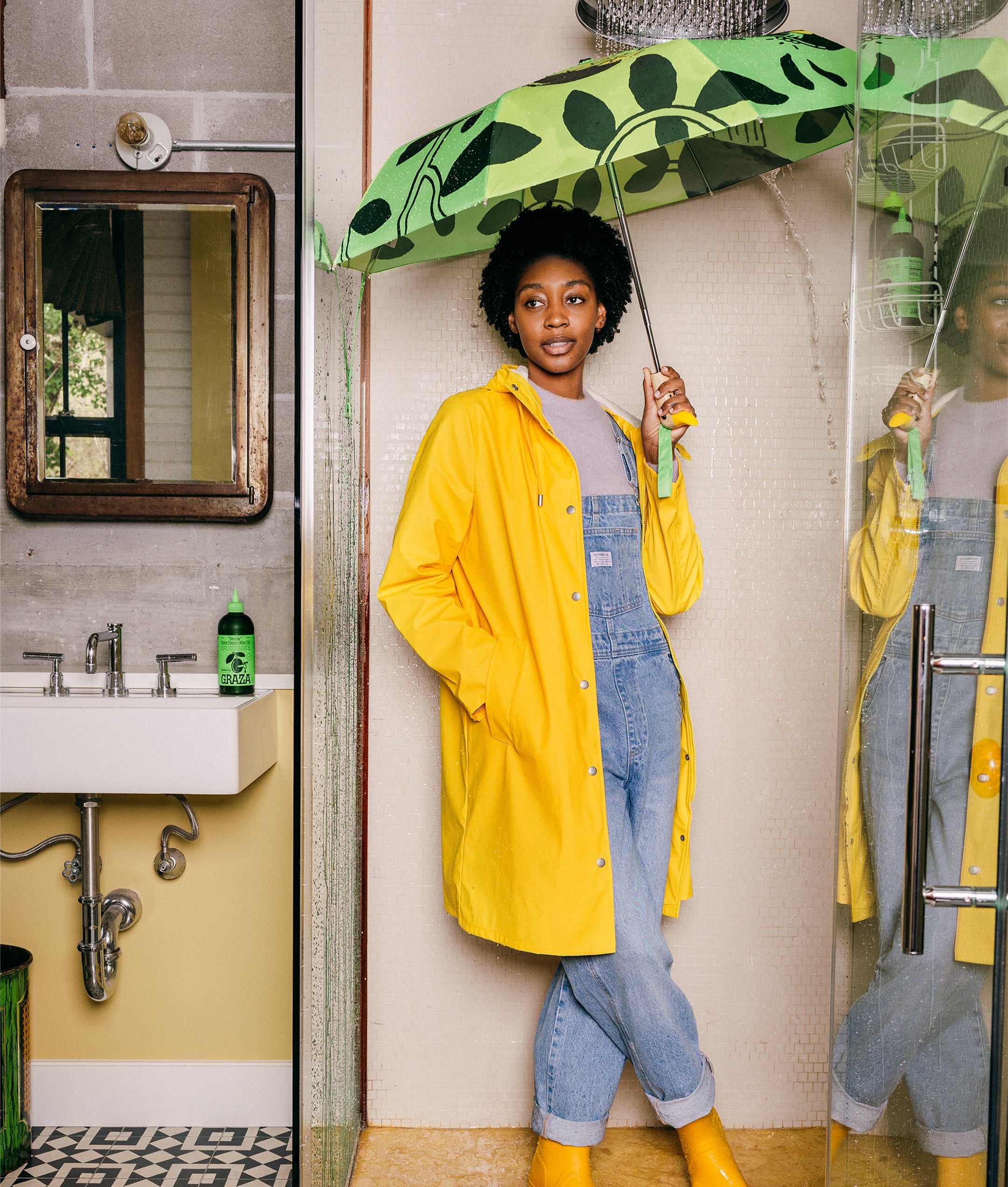 The “Drizzle Umbrizzle” | Umbrella by Graza x Original Duckhead