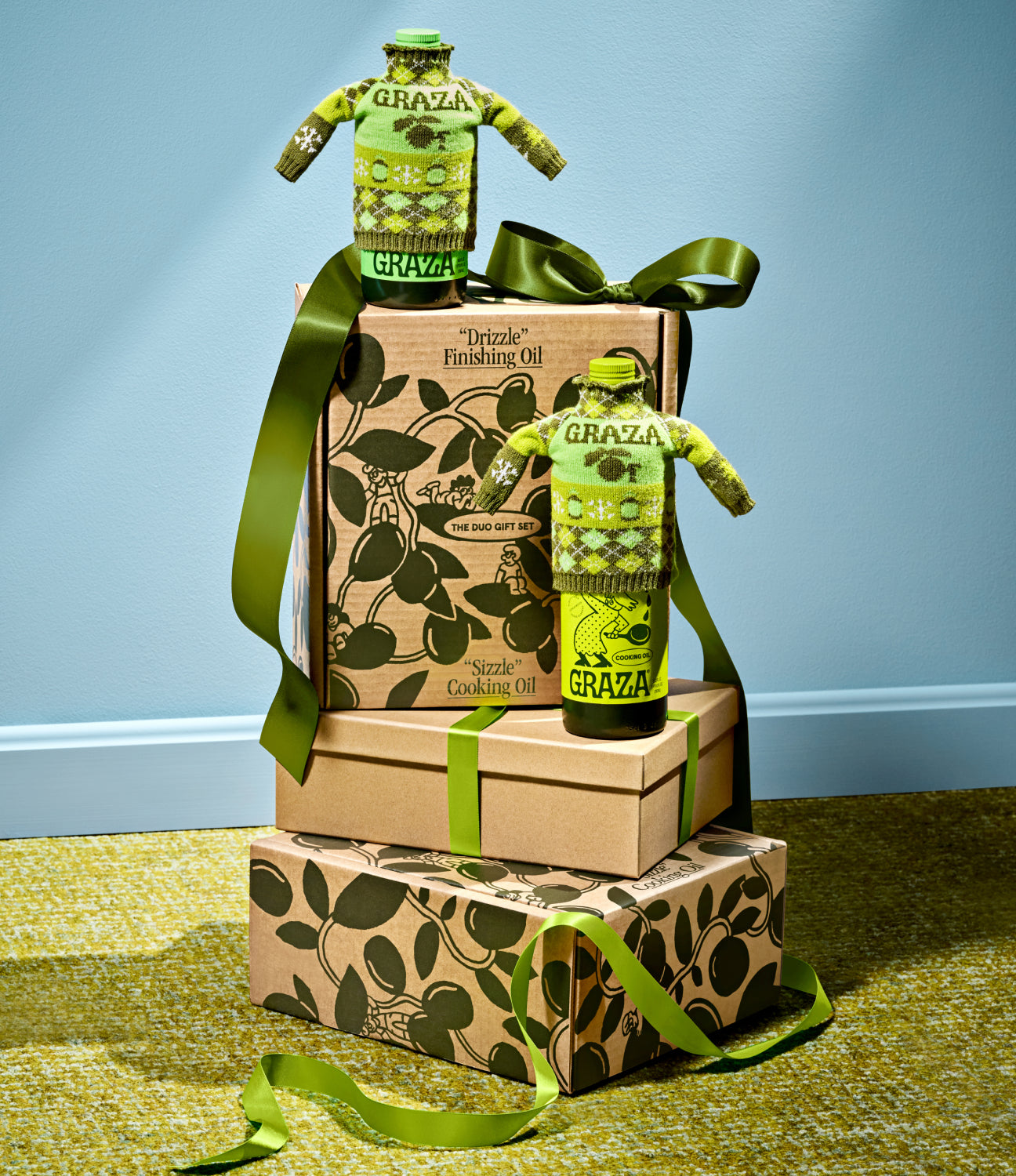 The “Ugly But Cute” Holiday Bottle Sweater | Graza