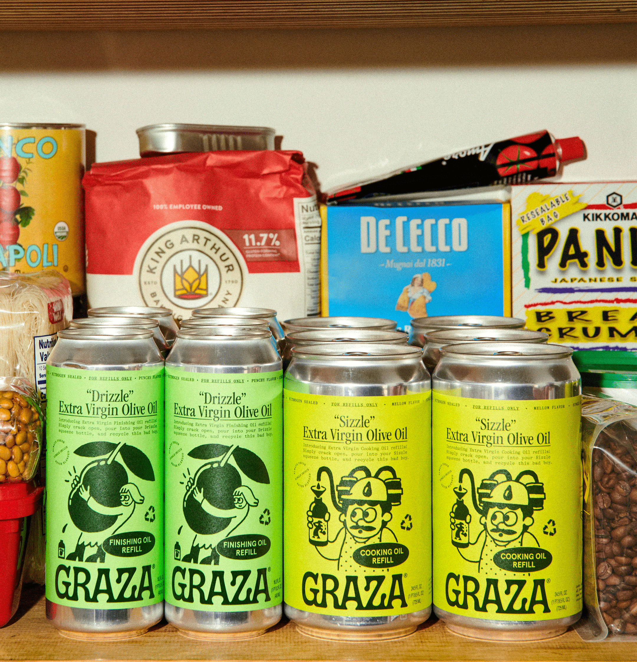 Drizzle” & “Sizzle” Olive Oil | Graza Drizzle” & “Sizzle” Olive Oil | Graza