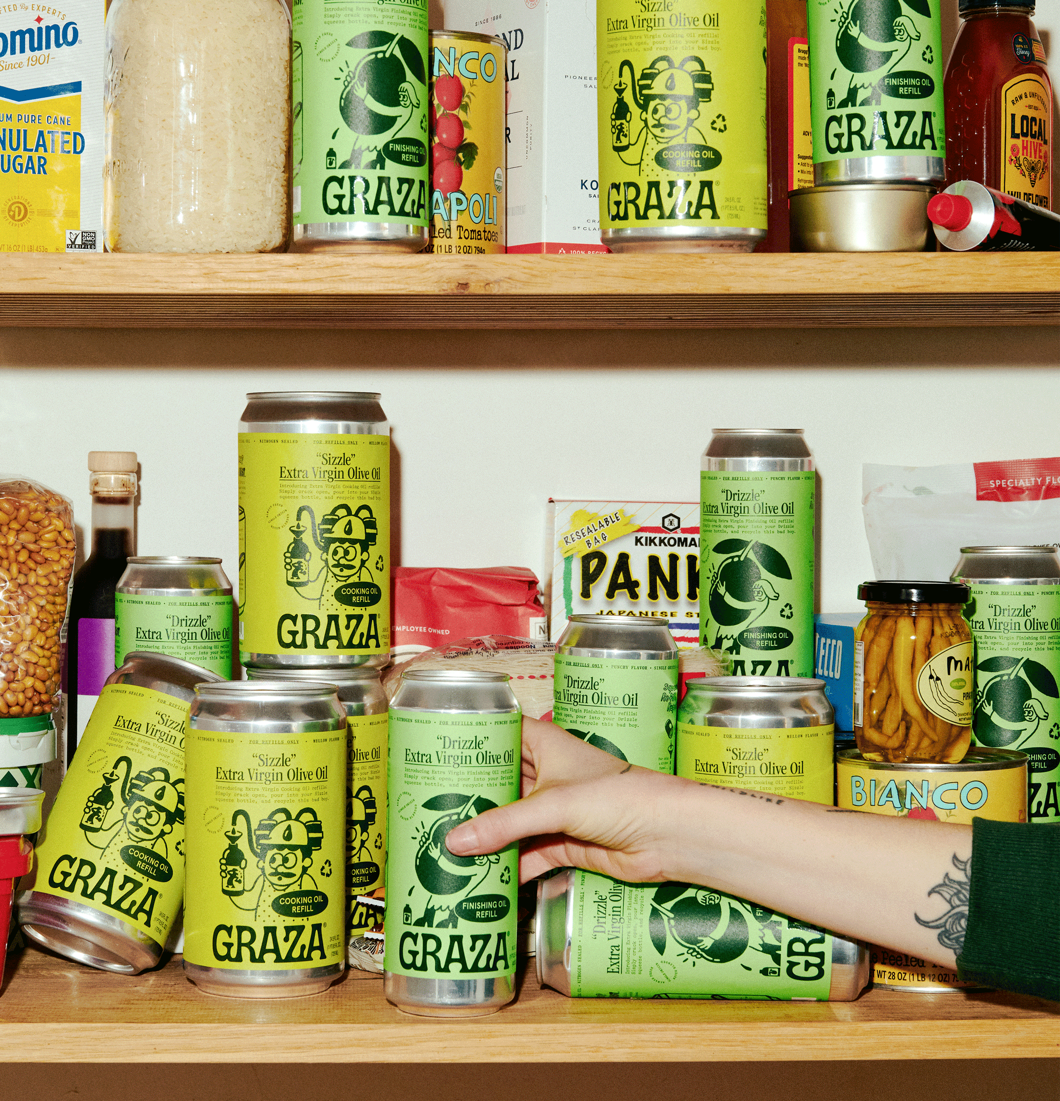 Drizzle” & “Sizzle” Olive Oil | Graza Drizzle” & “Sizzle” Olive Oil | Graza
